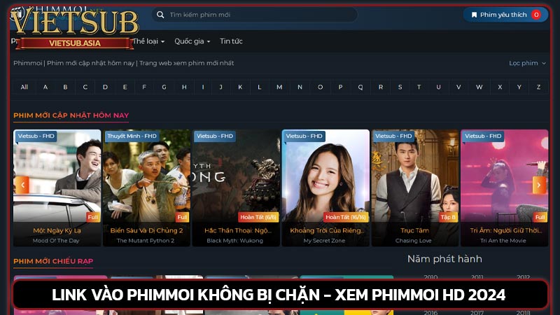 Link vào phimmoi không bị chặn - Xem phimmoi HD 2024